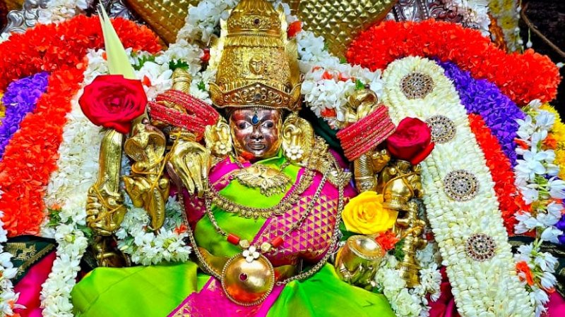 ಆಷಾಢದ ಮೊದಲ ಶುಕ್ರವಾರ: ನಾಗಲಕ್ಷ್ಮೀ ಅಲಂಕಾರದಲ್ಲಿ ಕಂಗೊಳಿಸಿದ ತಾಯಿ ಚಾಮುಂಡೇಶ್ವರಿ!
