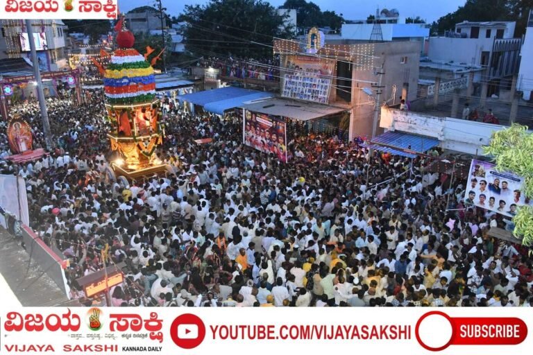 ಜಯಘೋಷದ ನಡುವೆ ದುರ್ಗಾದೇವಿ ಮಹಾರಥೋತ್ಸವ ವೈಭವ