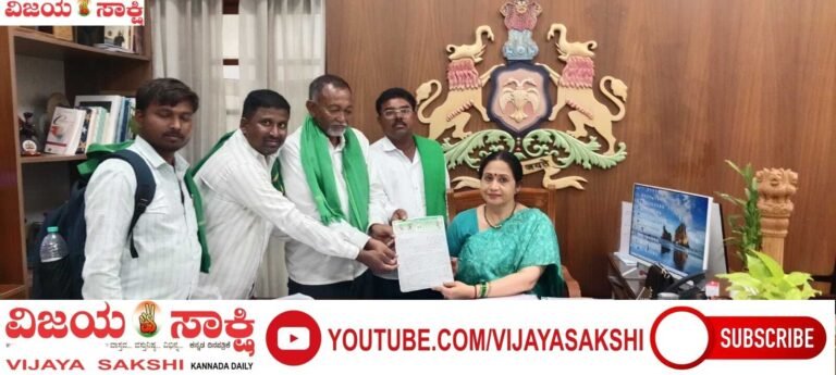 ಗದಗ ಜಿಲ್ಲೆಯನ್ನು ತಕ್ಷಣ ಬರಪೀಡಿತ ಪ್ರದೇಶವೆಂದು ಘೋಷಿಸಿ: ರೈತ ಸಂಘದ ಸರ್ಕಾರಕ್ಕೆ ಆಗ್ರಹ