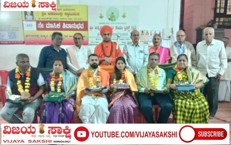 ಪುಣ್ಯಕ್ಷೇತ್ರಗಳ ಯಾತ್ರೆಯಿಂದ ಜೀವನ ಸಾರ್ಥಕ: ಅಭಿನವ ಪಂಚಾಕ್ಷರ ಶಿವಾಚಾರ್ಯ ಮಹಾಸ್ವಾಮಿಗಳು
