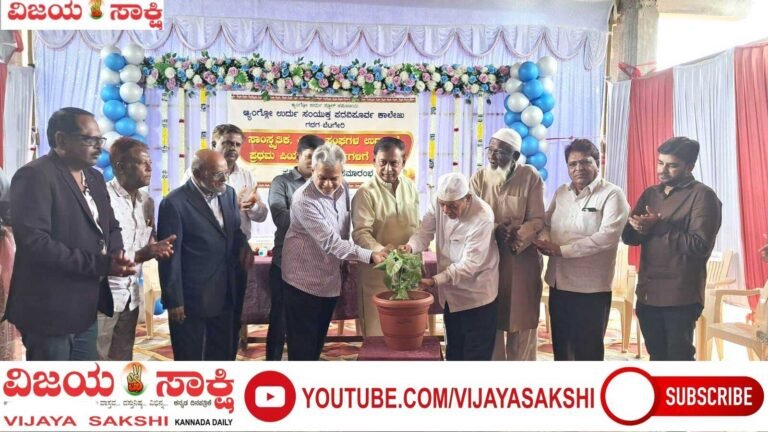 ವಿದ್ಯಾರ್ಥಿಗಳೇ ದೇಶದ ಭವಿಷ್ಯದ ಆಧಾರಸ್ತಂಭ: ಎಸ್.ವಿ. ಸಂಕನೂರ