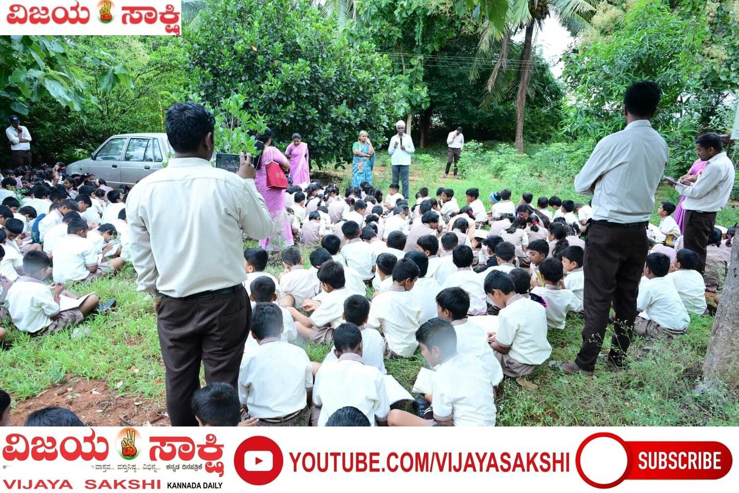 ನೆಮ್ಮದಿ ಕೃಷಿಯತ್ತ ವಿದ್ಯಾರ್ಥಿಗಳ ಕೃಷಿ ಪಯಣ