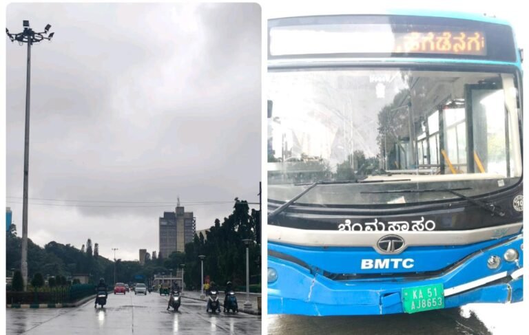 ಕೆಆರ್ ಸರ್ಕಲ್‌ನಲ್ಲಿ ಭೀಕರ ಅಪಘಾತ: ಎರಡು BMTC ಬಸ್‌ಗಳ ನಡುವೆ ಡಿಕ್ಕಿ, ವಾಹನಗಳು ಜಖಂ
