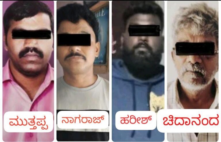 ಗದಗ ಪೊಲೀಸರ ಖಡಕ್ ಆ್ಯಕ್ಷನ್; ನಾಲ್ವರು ಕುಖ್ಯಾತ ಆರೋಪಿಗಳಿಗೆ ಗಡಿಪಾರು ಶಿಕ್ಷೆ!