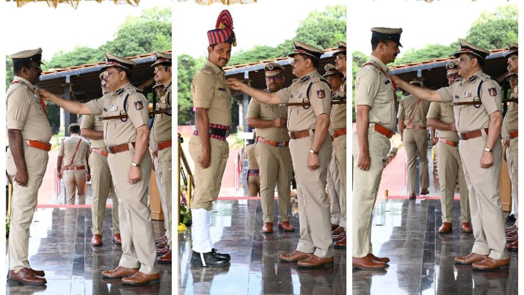 ಗದಗ ಪೊಲೀಸರ ಕರ್ತವ್ಯನಿಷ್ಠೆಗೆ ಗೌರವ: ಪಿಎಸ್‌ಐ ಮಾರುತಿ ಜೋಗದಂಡಕರ್, ಬಡಿಗೇರ, ಮಂಜುನಾಥ್‌ಗೆ ಡಿಜಿ-ಐಜಿಪಿ ಕಮೆಂಡೇಷನ್ ಡಿಸ್ಕ್ ಪ್ರದಾನ!