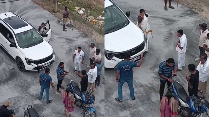 ಹೆಲ್ಮೆಟ್ ಧರಿಸದಿದ್ದನ್ನು ಪ್ರಶ್ನಿಸಿದ್ದಕ್ಕೆ ನ್ಯಾಯಾಧೀಶರ ಕಾರು ತಡೆದು ಗಲಾಟೆ: ಮಾಲೂರಿನಲ್ಲಿ ಮೂವರ ಬಂಧನ