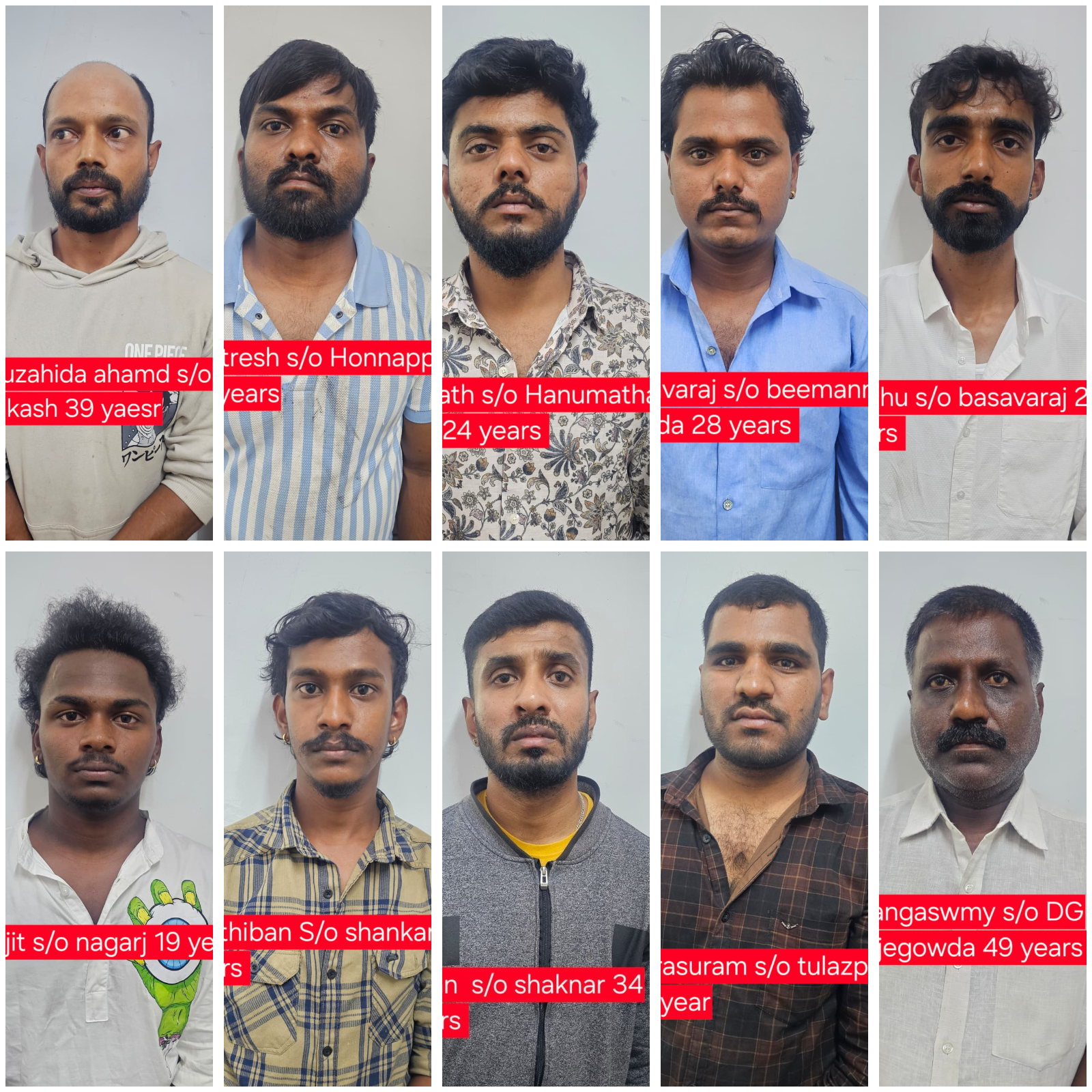 ಶಿವಾಜಿನಗರದಲ್ಲಿ GBA ಅಧಿಕಾರಿಗಳ ವಿರುದ್ದ ಹಲ್ಲೆ ಪ್ರಕರಣ: 10 ಆರೋಪಿಗಳ ಬಂಧನ