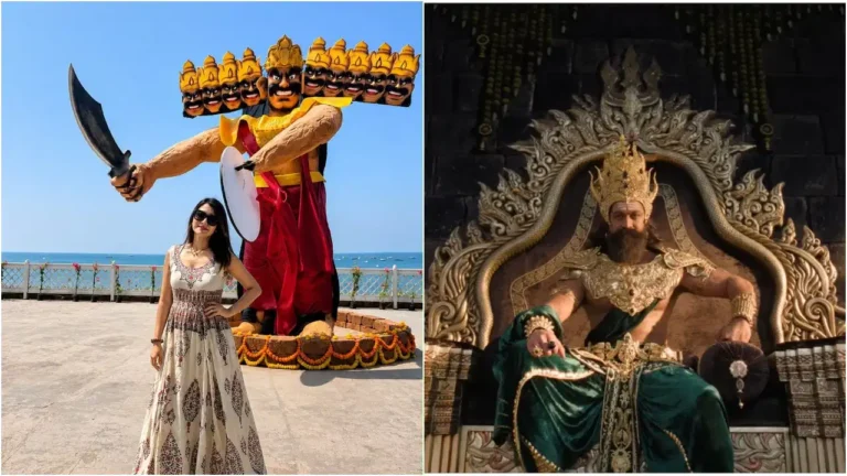 ರಾವಣನ ಎದುರು ರಾಧಿಕಾ ಪಂಡಿತ್ ಪೋಸ್: ಯಶ್ ಅಭಿಮಾನಿಗಳಲ್ಲಿ ಹೊಸ ಚರ್ಚೆ