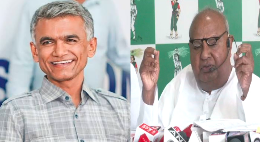 ರಾಜಕೀಯ ಬೇರೆ, ಕೆಲಸ ಬೇರೆ: ಸಚಿವ ಕೃಷ್ಣ ಬೈರೇಗೌಡರ ಕಾರ್ಯವೈಖರಿಗೆ ಹೆಚ್.ಡಿ. ದೇವೇಗೌಡ ಮೆಚ್ಚುಗೆ
