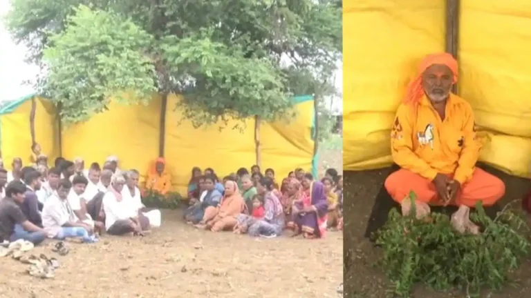 ಮಳೆ ಬರುವವರೆಗೂ ಮೌನ ವ್ರತ!; ಊಟ-ನಿದ್ದೆ ತ್ಯಜಿಸಿ ಜಮೀನಿನಲ್ಲೇ ರೈತನ ಕಠಿಣ ಅನುಷ್ಠಾನ