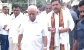 3ನೇ ಆಷಾಢ ಶುಕ್ರವಾರದ ಸಂಭ್ರಮ; ಚಾಮುಂಡಿಬೆಟ್ಟಕ್ಕೆ ಯಡಿಯೂರಪ್ಪ ಕುಟುಂಬ ಭೇಟಿ!