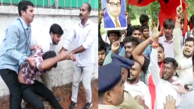 ಕೆಪಿಎಸ್‌ಸಿ ಹಗರಣ: ಸಿಎಂ ಗೃಹಕಚೇರಿ ʻಕೃಷ್ಣಾʼಗೆ ಮುತ್ತಿಗೆ ಹಾಕಲು ವಿದ್ಯಾರ್ಥಿಗಳ ಯತ್ನ