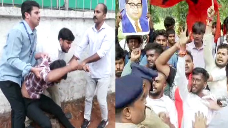ಕೆಪಿಎಸ್‌ಸಿ ಹಗರಣ: ಸಿಎಂ ಗೃಹಕಚೇರಿ ʻಕೃಷ್ಣಾʼಗೆ ಮುತ್ತಿಗೆ ಹಾಕಲು ವಿದ್ಯಾರ್ಥಿಗಳ ಯತ್ನ