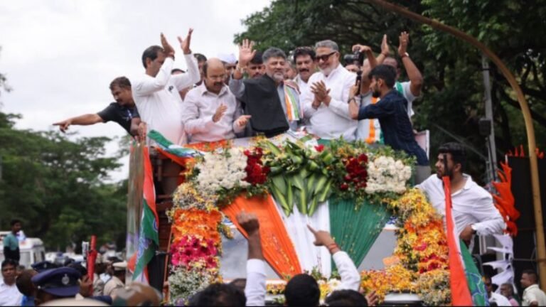 ಮೈಸೂರು ನನ್ನ ಮನೆ, ನಾನು ಇಲ್ಲಿನ ಅಳಿಯ: 2028ರಲ್ಲೂ ಕಾಂಗ್ರೆಸ್ ಸರ್ಕಾರದ ವಿಶ್ವಾಸ ವ್ಯಕ್ತಪಡಿಸಿದ ಡಿಕೆಶಿ