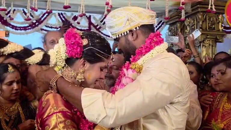 ಮಂಡ್ಯದ ಪಾವನಾ ಜೊತೆ ಸಪ್ತಪದಿ ತುಳಿದ ಚಿಕ್ಕಣ್ಣ; ಅದ್ಧೂರಿ ಮದುವೆಗೆ ಸಾಕ್ಷಿಯಾದ ಗಣ್ಯರು!