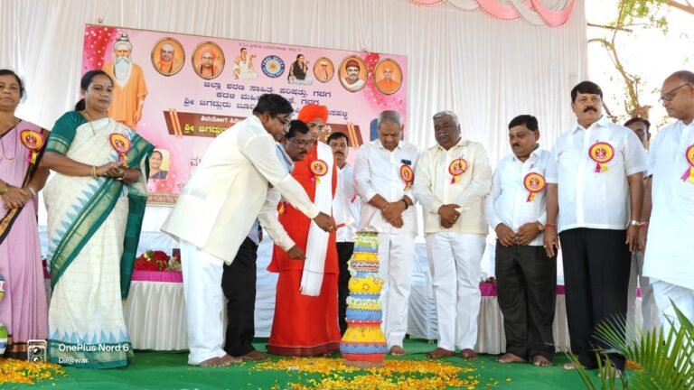 ವಚನದ ಬೆಳಕಿನಲ್ಲಿ ಬೆಳೆಯಲಿ ಮಕ್ಕಳ ಭವಿಷ್ಯ: ಶಿವಕುಮಾರಗೌಡ ಪಾಟೀಲ