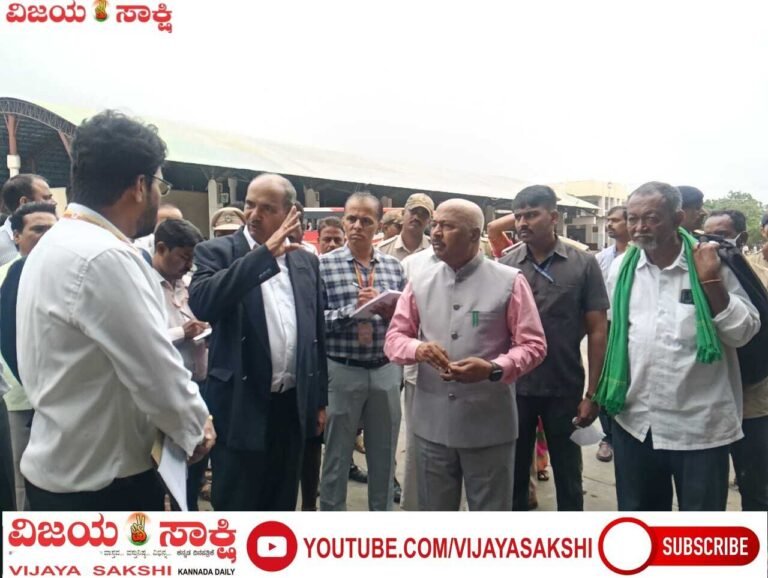 ಹೊಸ ಬಸ್ ನಿಲ್ದಾಣಕ್ಕೆ ಉಪಲೋಕಾಯುಕ್ತರ ದಿಢೀರ್ ಭೇಟಿ