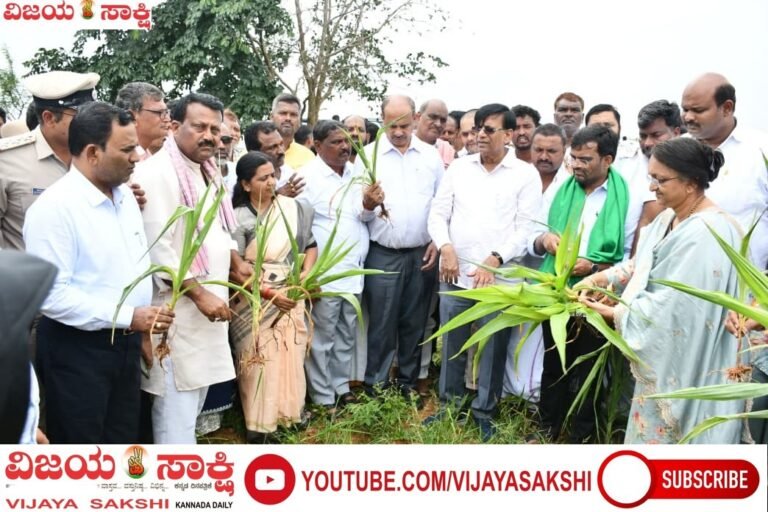 ಎರಡನೇ ದಿನವೂ ಬರ ಪರಿಸ್ಥಿತಿ ಅವಲೋಕನ