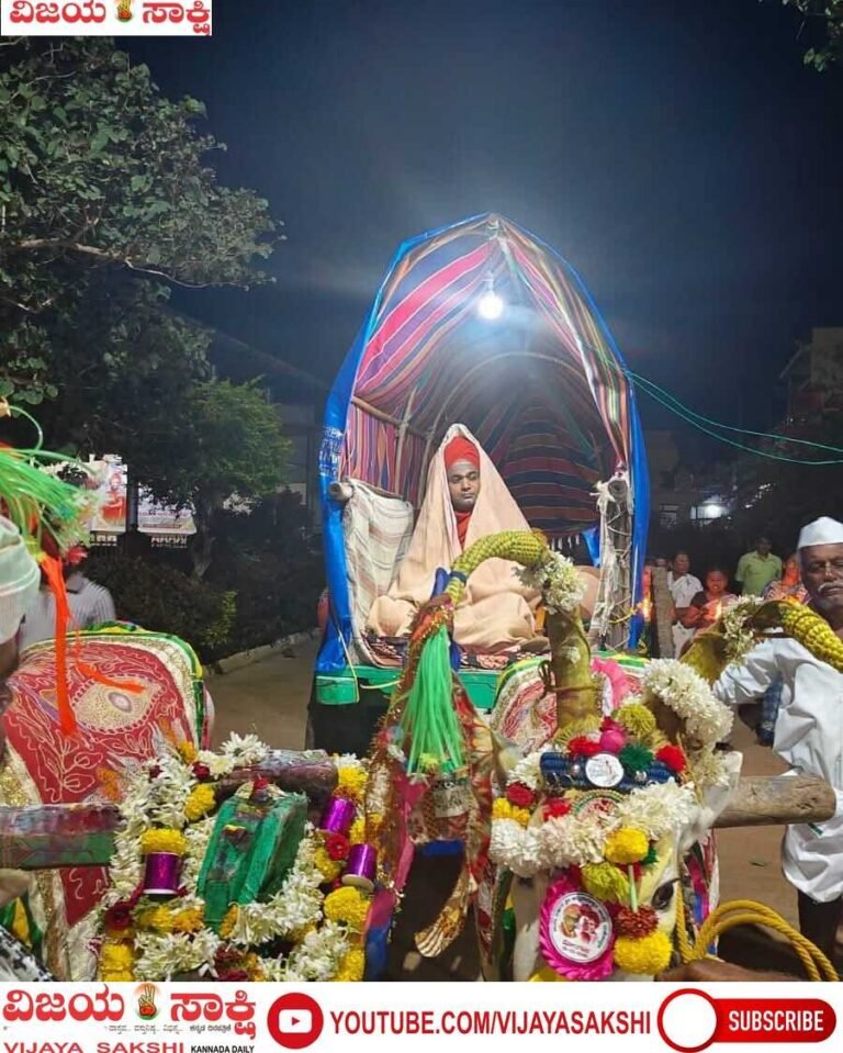 ಹಾಲಕೆರೆಯಲ್ಲಿ ಬೆಳ್ಳಿ ರಥೋತ್ಸವದ ಸಂಭ್ರಮಕ್ಕೆ ಮುನ್ನುಡಿ