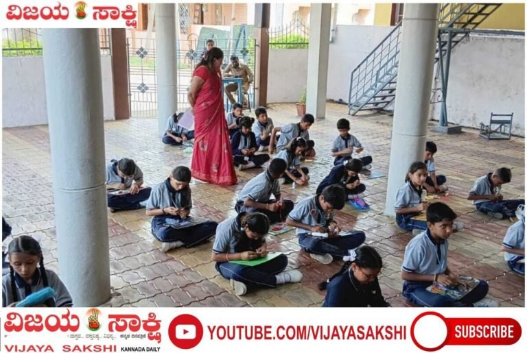 ಪ್ರಕಲ್ಪ ಶಾಲೆಯಲ್ಲಿ ರಾಖಿ ತಯಾರಿಕೆ ಸ್ಪರ್ಧೆ