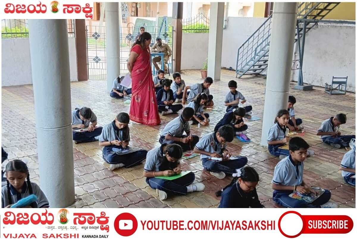 ಪ್ರಕಲ್ಪ ಶಾಲೆಯಲ್ಲಿ ರಾಖಿ ತಯಾರಿಕೆ ಸ್ಪರ್ಧೆ