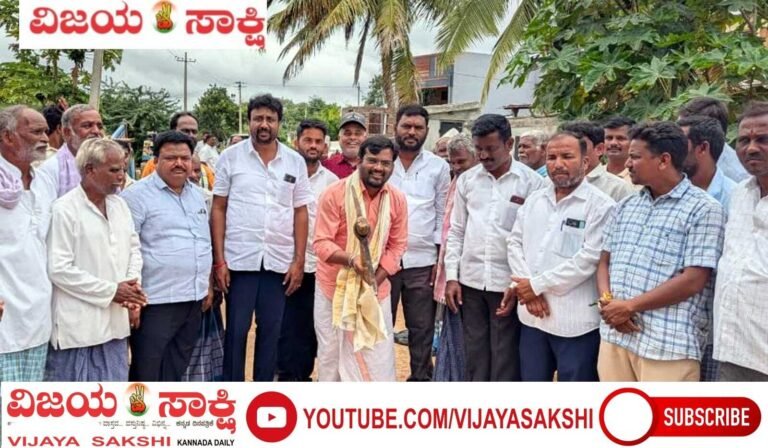 ಸಿಸಿ ರಸ್ತೆ ಕಾಮಗಾರಿಗೆ ಶಾಸಕ ಡಾ. ಚಂದ್ರು ಲಮಾಣಿ ಚಾಲನೆ