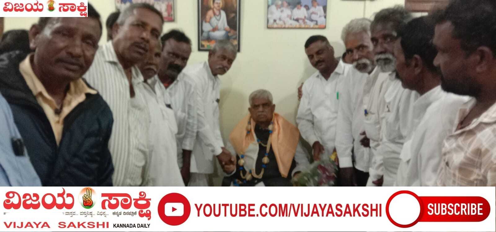 ಸಭಾಧ್ಯಕ್ಷ ಜಿ.ಎಸ್. ಪಾಟೀಲರಿಗೆ ಸನ್ಮಾನ