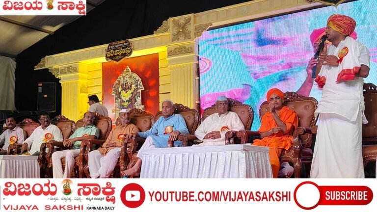 ಕಲಿಯುಗ ವಿನಾಶದ ಅಂಚಿನಲ್ಲಿದೆ ; ದೇವರು–ಧರ್ಮದ ಆರಾಧನೆ ಅಗತ್ಯ: ಅಭಿನವ ಸಿದ್ದಲಿಂಗ ಶ್ರೀ