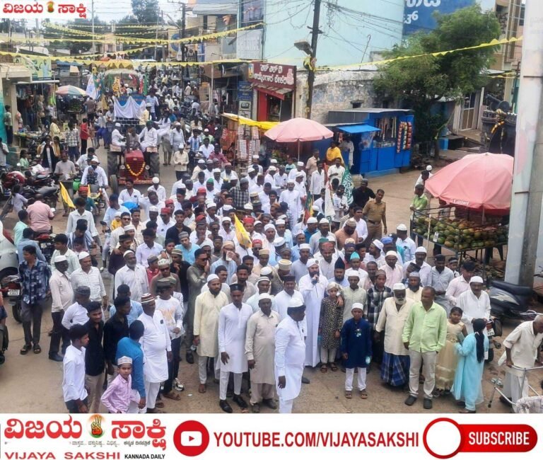 ಶಿರಹಟ್ಟಿಯಲ್ಲಿ ಮೊಳಗಿದ ಸೌಹಾರ್ದದ ಸಂದೇಶ