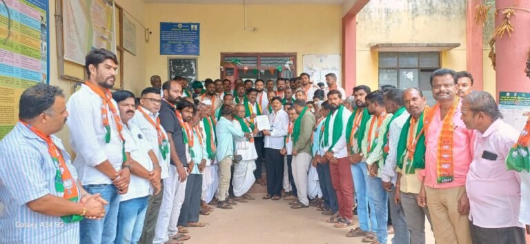 ಬರಪೀಡಿತ ಘೋಷಣೆಗೆ ಆಗ್ರಹಿಸಿ ಬಿಜೆಪಿ ಮನವಿ