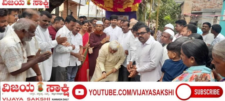 ಮಂಜುನಾಥ ನಗರಕ್ಕೆ ₹1 ಕೋಟಿ ಮೂಲಸೌಕರ್ಯದ ಕೊಡುಗೆ