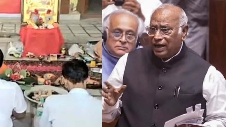 ಖರ್ಗೆ ರ‍್ಯಾಲಿ ಬಳಿಕ ‘ಶುದ್ಧೀಕರಣ’ ಹೋಮ ವಿವಾದ: ರಾಜ್ಯಸಭೆಯಲ್ಲಿ ಸಿಡಿದ ರಾಜಕೀಯ ಕದನ