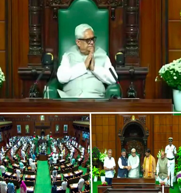 ಜಿ.ಎಸ್. ಪಾಟೀಲ್ ವಿಧಾನಸಭೆ ಸ್ಪೀಕರ್ ಆಗಿ ಅವಿರೋಧ ಆಯ್ಕೆ: ಚುನಾವಣಾ ಪ್ರಕ್ರಿಯೆ ಬಹಿಷ್ಕರಿಸಿ ಬಿಜೆಪಿ ಪ್ರತಿಭಟನೆ