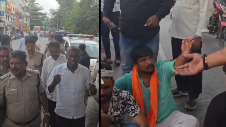 ಈದ್ ಮಿಲಾದ್ ಮೆರವಣಿಗೆ ವೇಳೆ ಹೈಡ್ರಾಮಾ..! ವ್ಯಕ್ತಿಗೆ ಹಲ್ಲೆ, ಠಾಣೆ ಮುಂದೆ ಜಮಾಯಿಸಿದ ಹಿಂದೂ ಕಾರ್ಯಕರ್ತರು