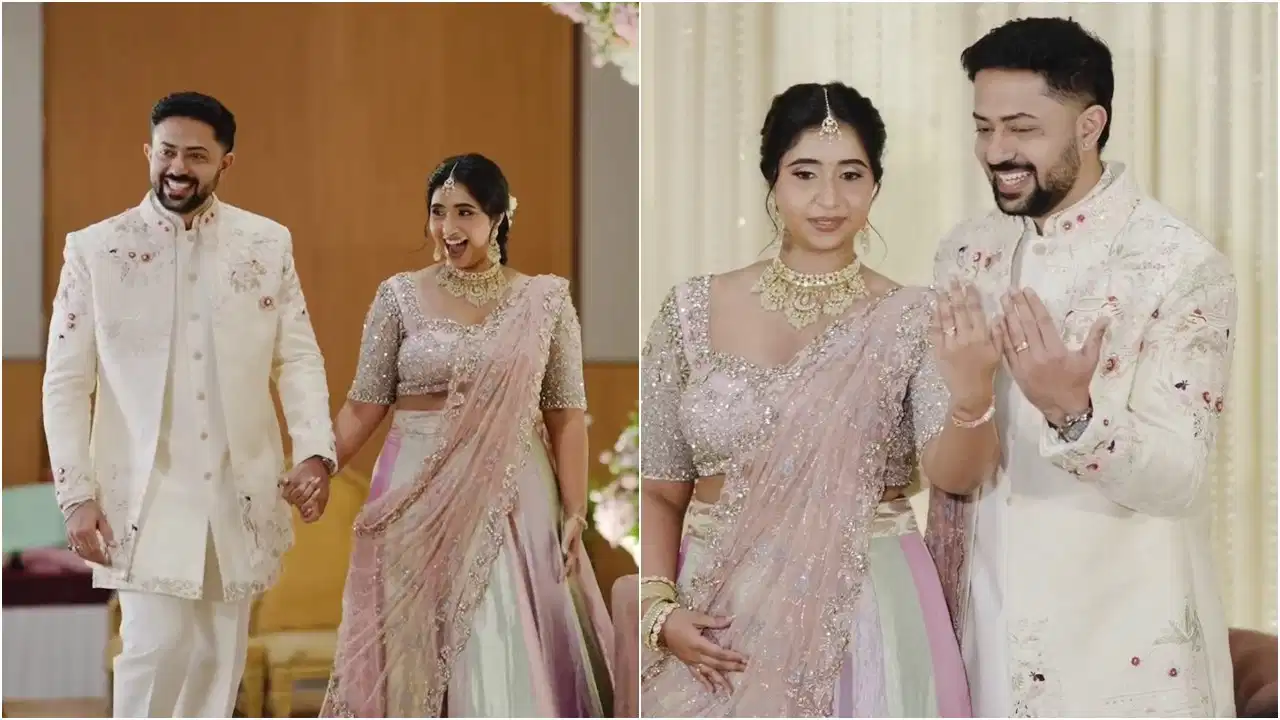 ಡೈನಾಮಿಕ್ ಕುಟುಂಬದಲ್ಲಿ ಮದುವೆ ಸಂಭ್ರಮ: ಅದ್ದೂರಿಯಾಗಿ ನಿಶ್ಚಿತಾರ್ಥ ಮಾಡಿಕೊಂಡ ನಟ ಪ್ರಣಮ್ ದೇವರಾಜ್