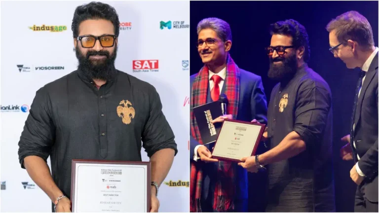 IFFM 2026 ಪ್ರಶಸ್ತಿ ಪಟ್ಟಿ ಪ್ರಕಟ: ರಿಷಬ್ ಶೆಟ್ಟಿಗೆ ಡಬಲ್ ಗೌರವ, ರೇಖಾ-ರಾಣಿ ಮುಖರ್ಜಿಗೂ ಪ್ರತಿಷ್ಠಿತ ಸನ್ಮಾನ