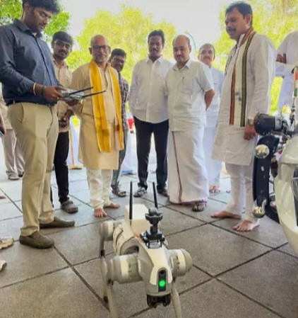 ತಿರುಮಲದಲ್ಲಿ AI ರೋಬೋಟ್ ನಾಯಿ ಕಾವಲು: ಭಕ್ತರ ಸುರಕ್ಷತೆಗೆ TTD ಹೊಸ ಪ್ಲ್ಯಾನ್!