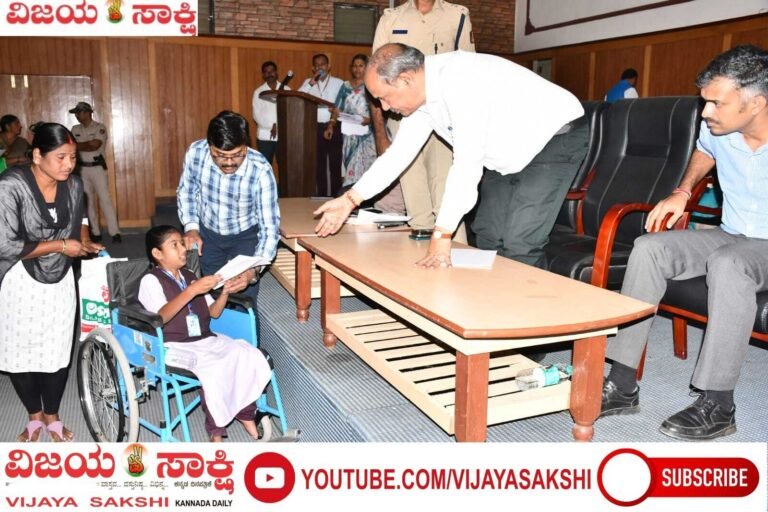 ‘ಅಹವಾಲು ನಿಮ್ಮದು; ಪರಿಹಾರ ನಮ್ಮದು’: ಜಿಲ್ಲಾಧಿಕಾರಿ ಸಿ.ಎನ್. ಶ್ರೀಧರ್
