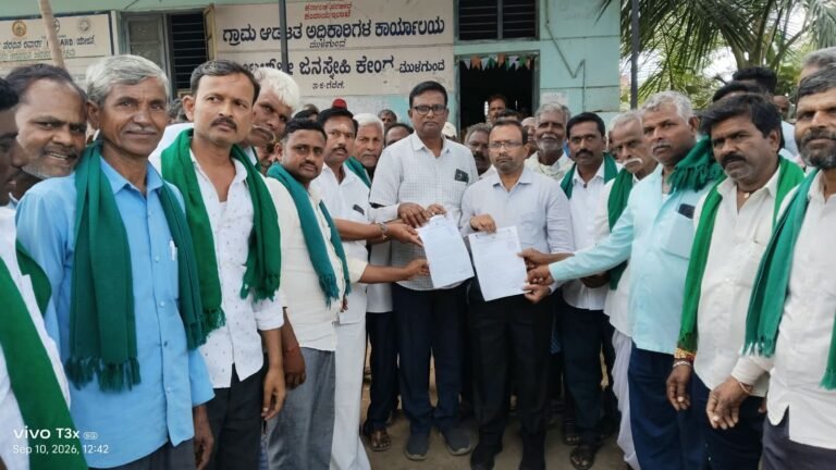 ಬರ ಘೋಷಣೆಗೆ ರೈತರ ಪಾದಯಾತ್ರೆ; ಸರ್ಕಾರಕ್ಕೆ ಗಡುವು