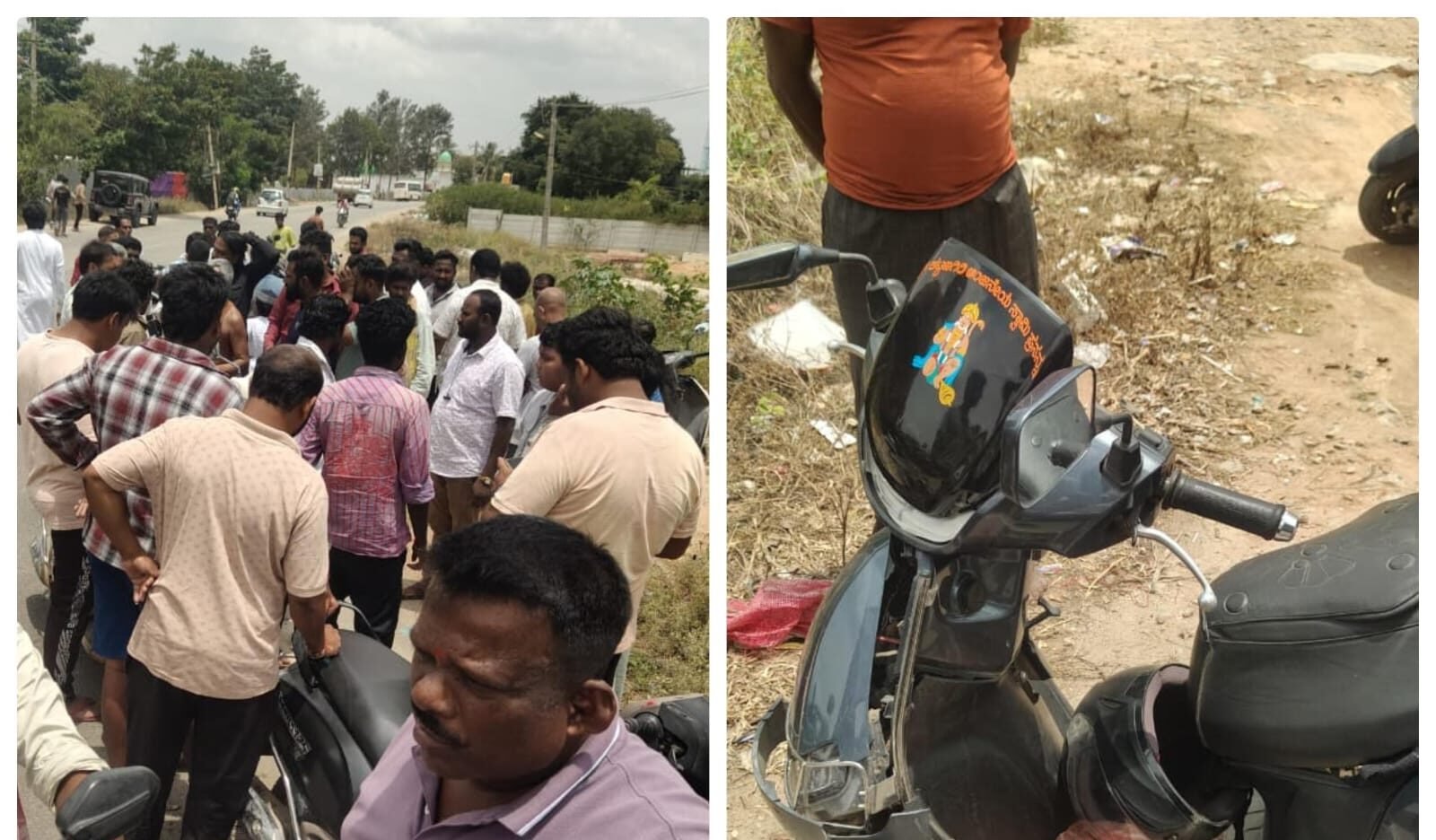 ದೇವನಹಳ್ಳಿಯಲ್ಲಿ ಭೀಕರ ಅಪಘಾತ: ಎಲೆಕ್ಟ್ರಿಕ್ ಬೈಕ್‌ಗೆ ಎರ್ಟಿಗಾ ಡಿಕ್ಕಿ, ಯುವತಿ ಗಂಭೀರ!