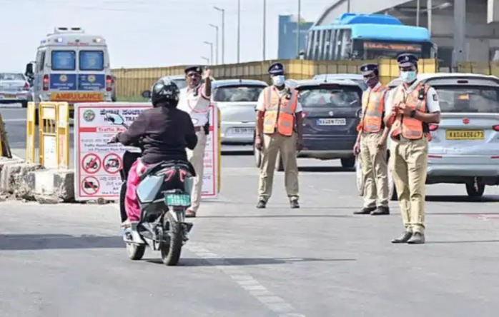 ಬೈಕ್ ಸವಾರರೇ ಗಮನಿಸಿ: ಬೆಂಗಳೂರು ಏರ್‌ಪೋರ್ಟ್ ರಸ್ತೆಯಲ್ಲಿ ಹೊಸ ಸಂಚಾರ ನಿಯಮ!