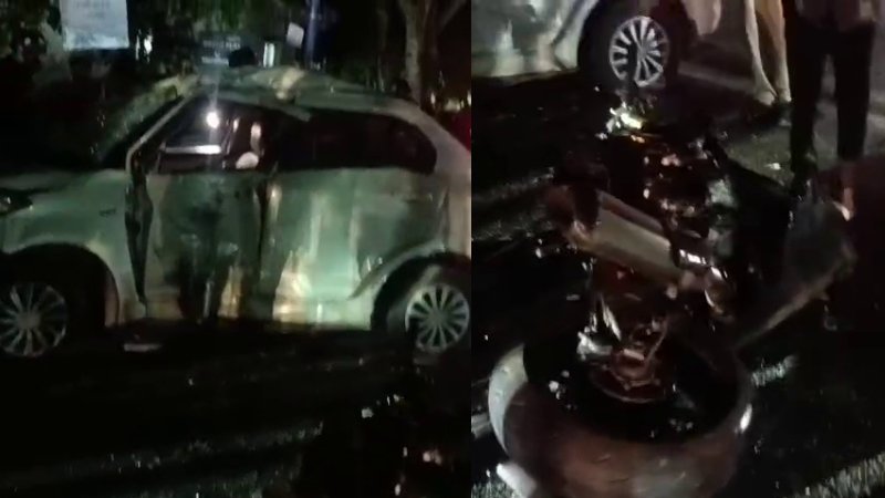 BMW ಬೈಕ್ ಡಿಕ್ಕಿ: ಸ್ವಿಫ್ಟ್ ಕಾರಿನಲ್ಲಿದ್ದ 25 ವರ್ಷದ ಯುವಕ ಸಾವು!