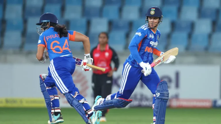 Women’s Asia Cup 2026: ಹಾಂಗ್‌ಕಾಂಗ್ ವಿರುದ್ಧ ಭಾರತಕ್ಕೆ 137 ರನ್‌ಗಳ ಭರ್ಜರಿ ಜಯ; ಸೆಮಿಫೈನಲ್‌ಗೆ ಲಗ್ಗೆ!