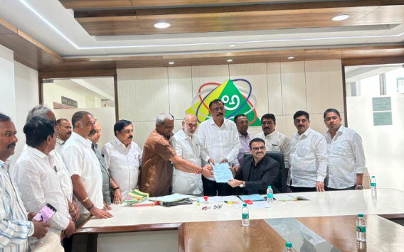 ಅಪೆಕ್ಸ್ ಬ್ಯಾಂಕ್ ಅಧ್ಯಕ್ಷ ಸ್ಥಾನಕ್ಕೆ MLC ರವಿ ಆಯ್ಕೆ: ಶರಣಗೌಡ ಬಯ್ಯಾಪುರಗೆ ಉಪಾಧ್ಯಕ್ಷ ಸ್ಥಾನ, ರಾಜಣ್ಣಗೆ ನಿರಾಸೆ