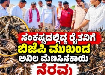 ಸಂಕಷ್ಟದಲ್ಲಿದ್ದ ರೈತನಿಗೆ ಬಿಜೆಪಿ ಮುಖಂಡ ಅನಿಲ ಮೆಣಸಿನಕಾಯಿ ನೆರವು
