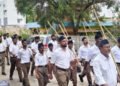 ರಾಮನಗರದಲ್ಲಿ RSS ಕಾರ್ಯಕರ್ತರಿಂದ ಆಕರ್ಷಕ ಪಥಸಂಚಲನ: ಬಿಗಿ ಪೊಲೀಸ್ ಬಂದೋಬಸ್ತ್!