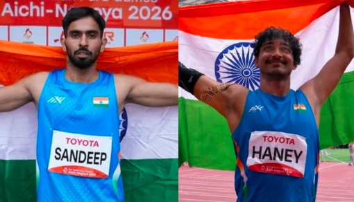 ಏಷ್ಯನ್ ಪ್ಯಾರಾ ಗೇಮ್ಸ್ ನಲ್ಲಿ ಭಾರತದ ಚಿನ್ನದ ಬೇಟೆ! ಸಂದೀಪ್ ಸಿಂಗ್, ಹ್ಯಾನಿ ಅದ್ಭುತ ಸಾಧನೆ