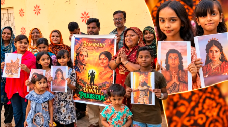 ಪಾಕಿಸ್ತಾನದಲ್ಲೂ ‘ರಾಮಾಯಣ’ ಚಿತ್ರದ ಸಂಭ್ರಮ: ಕರಾಚಿಯಲ್ಲಿ ಅಭಿಮಾನಿಗಳ ಮೆರವಣಿಗೆ, ಸಿನಿಮಾ ಬಿಡುಗಡೆಗೆ ಆಗ್ರಹ!